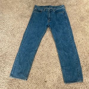 Levi’s 505 men’s blue jeans 36x32